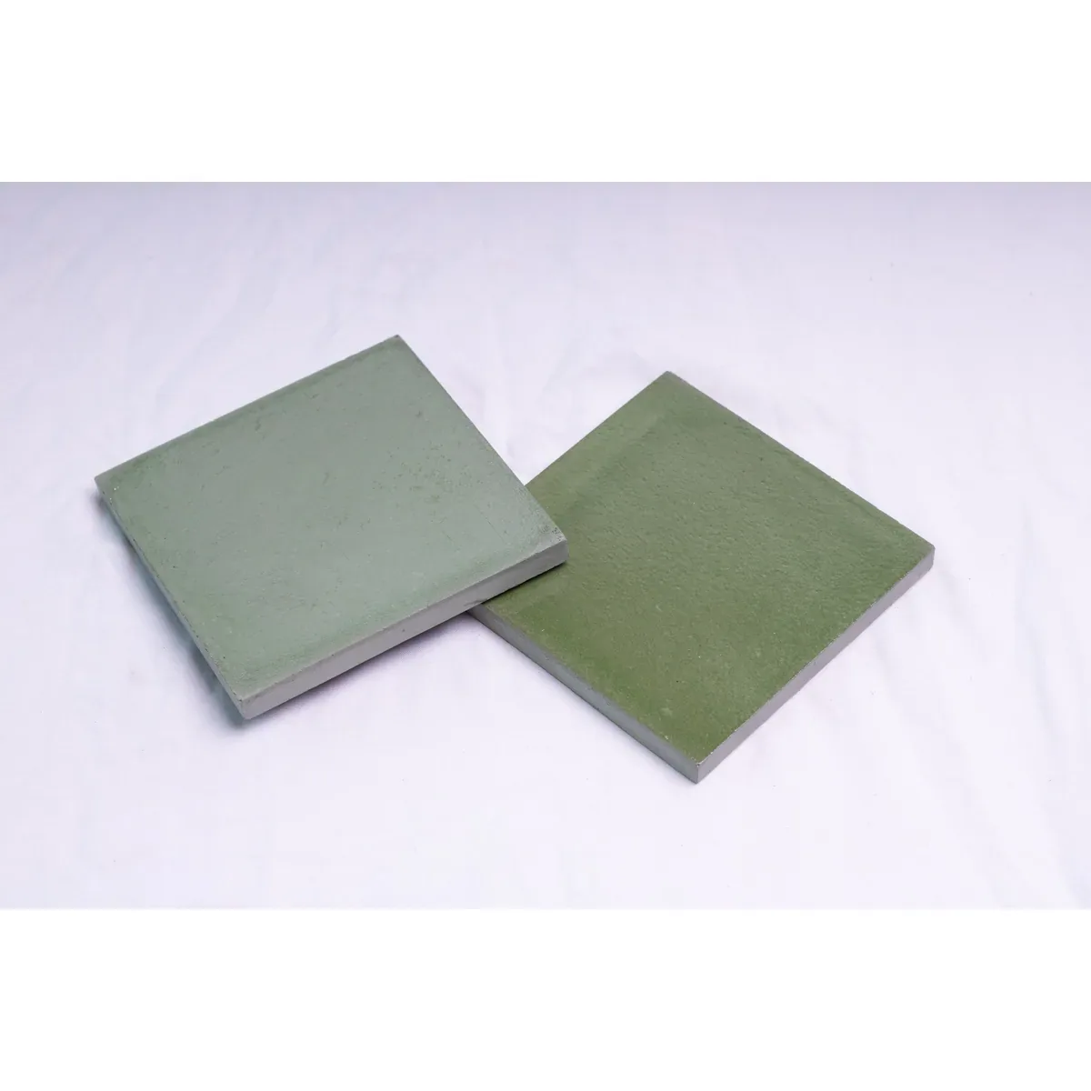 Losetas verdes de concreto, foto del modelo provisional MOD-losetas-10x10.